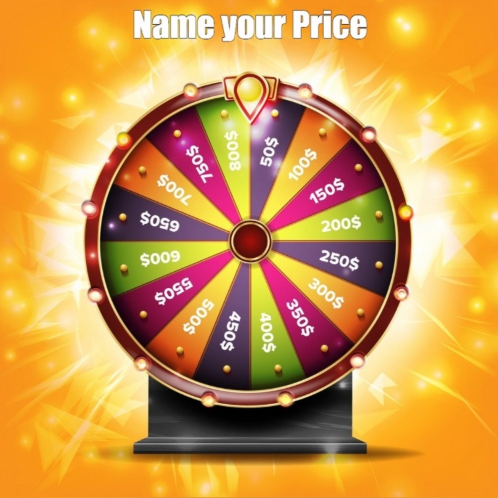 Name Your Price Sale